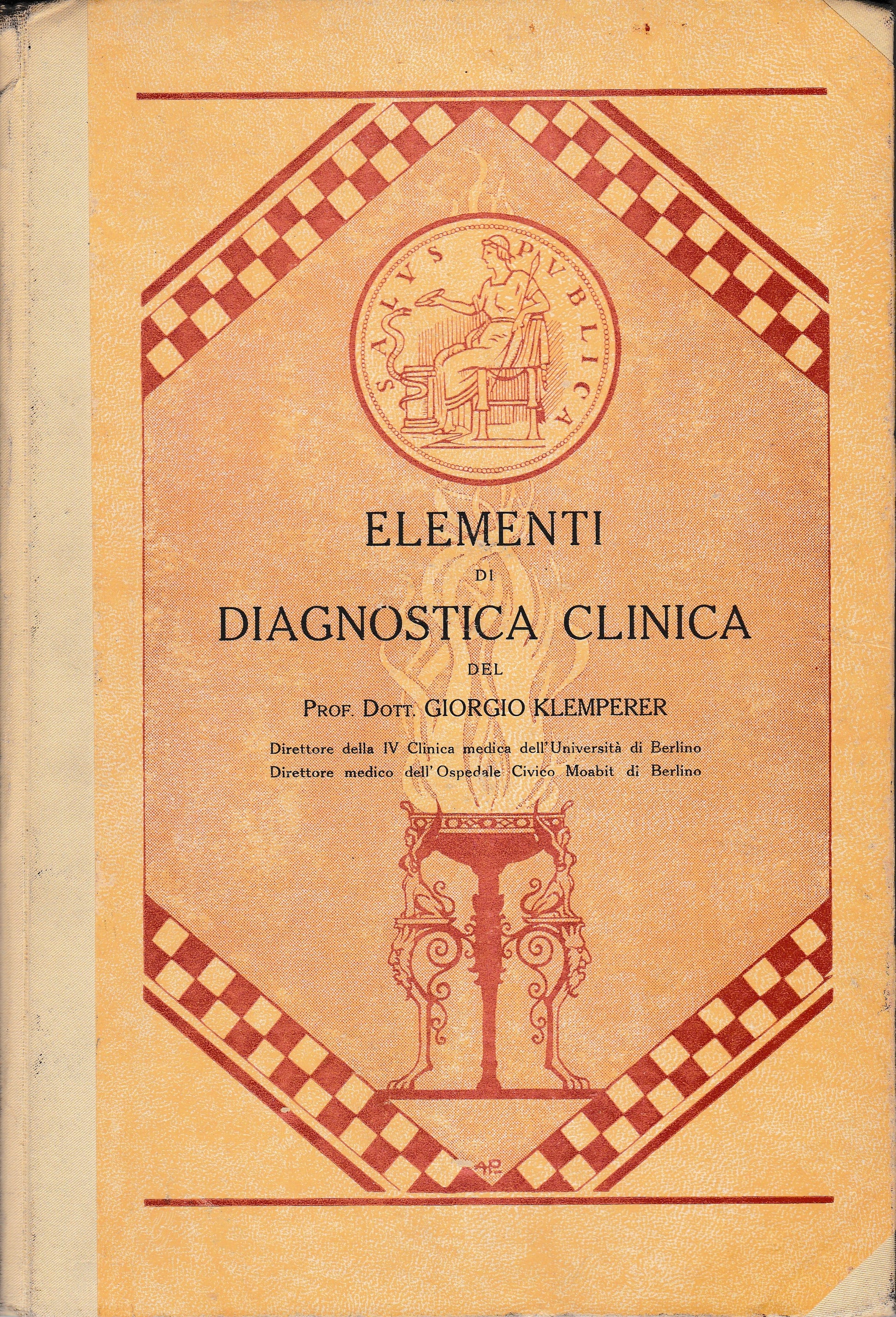 Elementi di diagnostica clinica - copertina