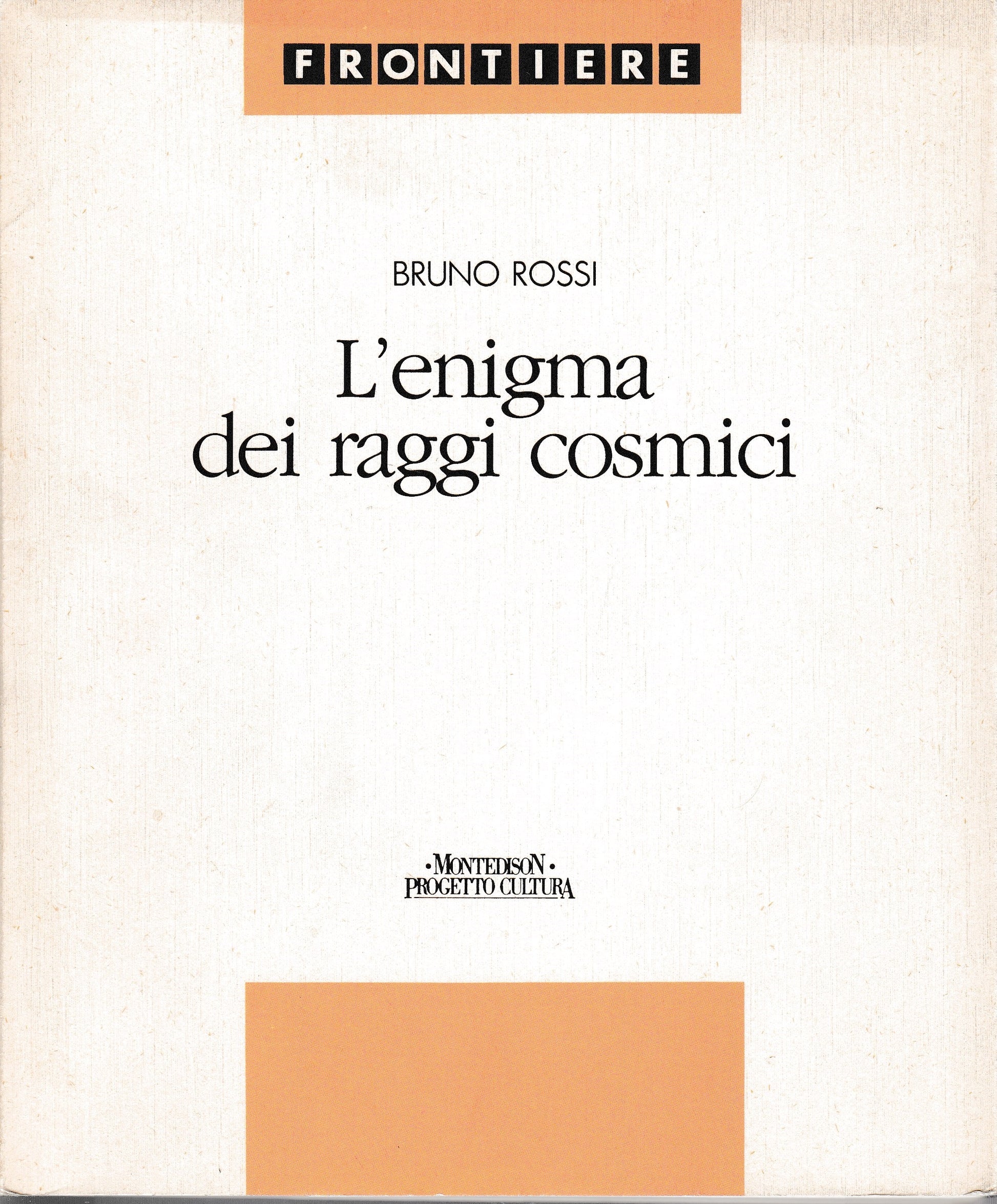 L'enigma dei raggi cosmici - copertina