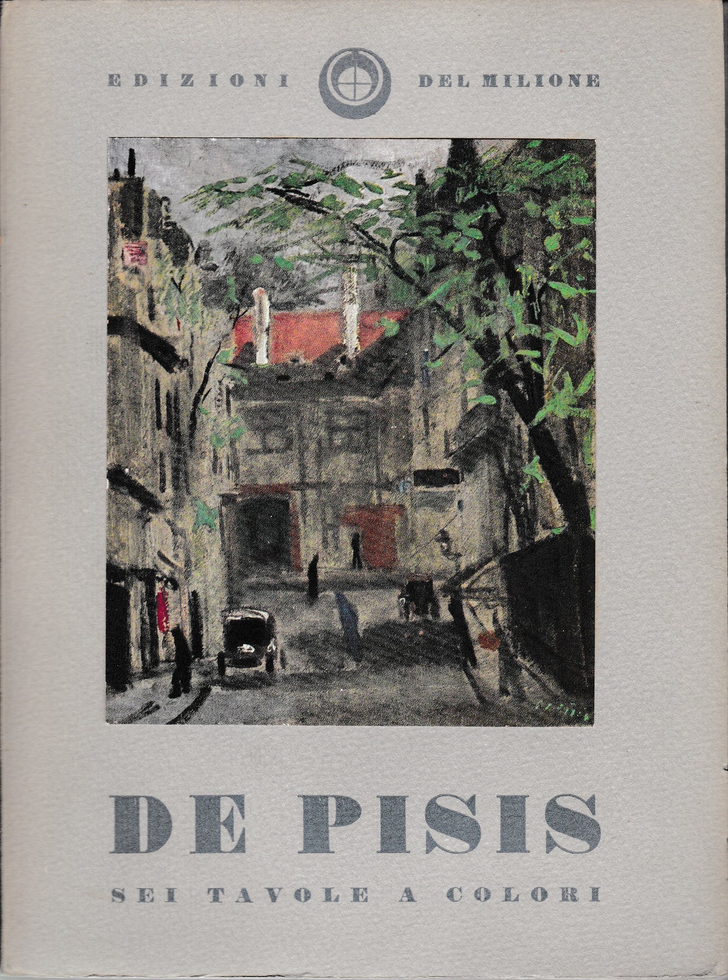 De Pisis. Sei tavole a colori - copertina