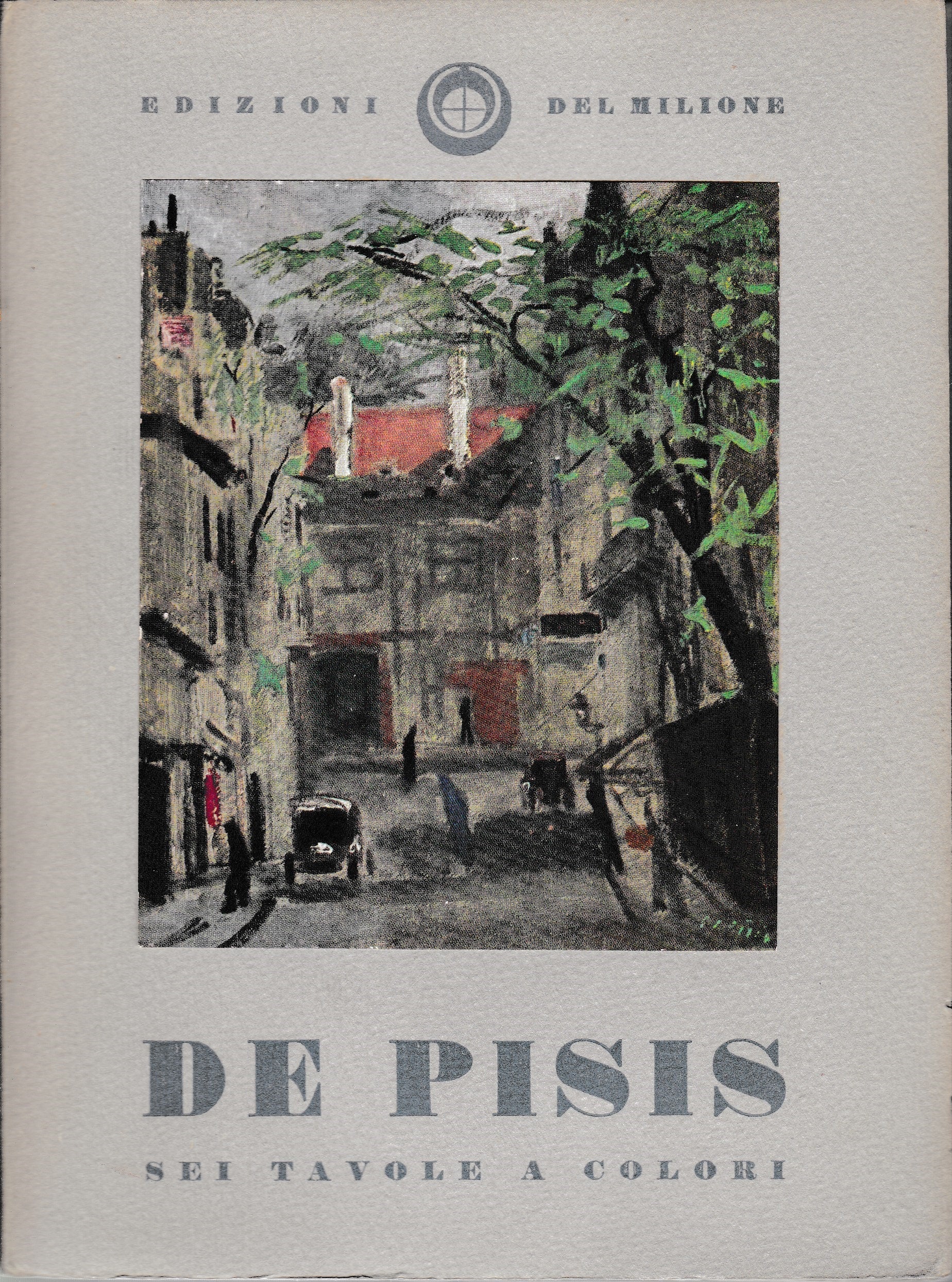 De Pisis. Sei tavole a colori - copertina