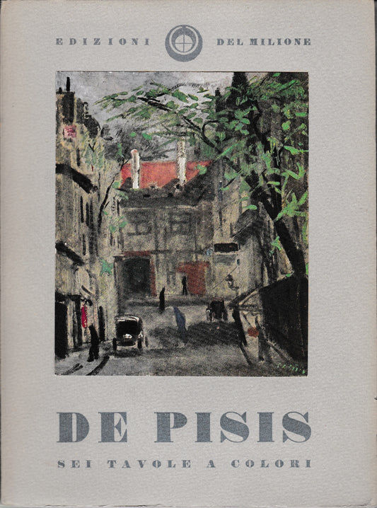De Pisis. Sei tavole a colori - copertina
