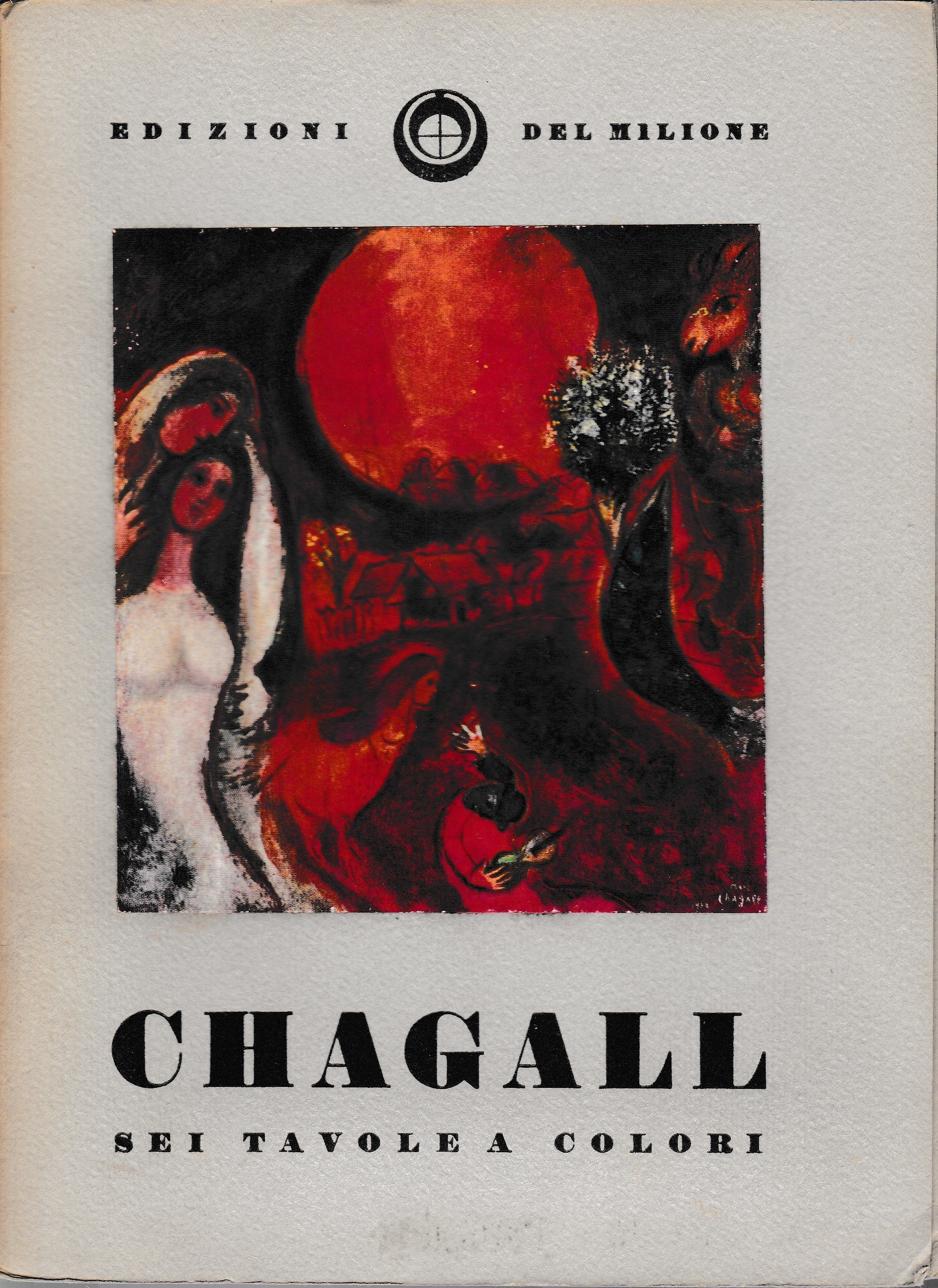 Chagall. Sei tavole a colori - copertina