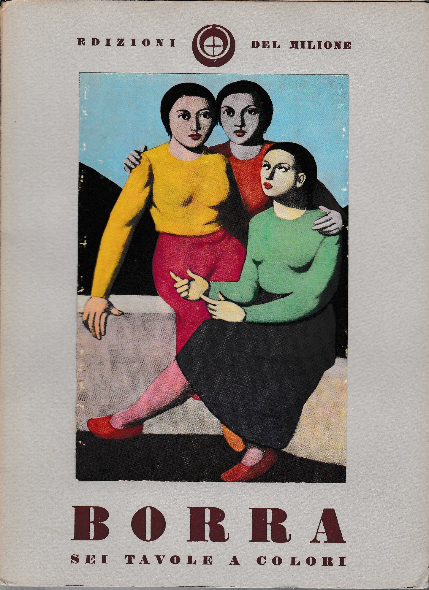 Borra. Sei tavole a colori - copertina