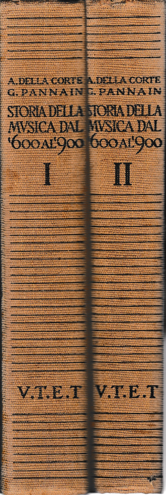 Storia della musica dal '600 al '900. I. II. - copertina