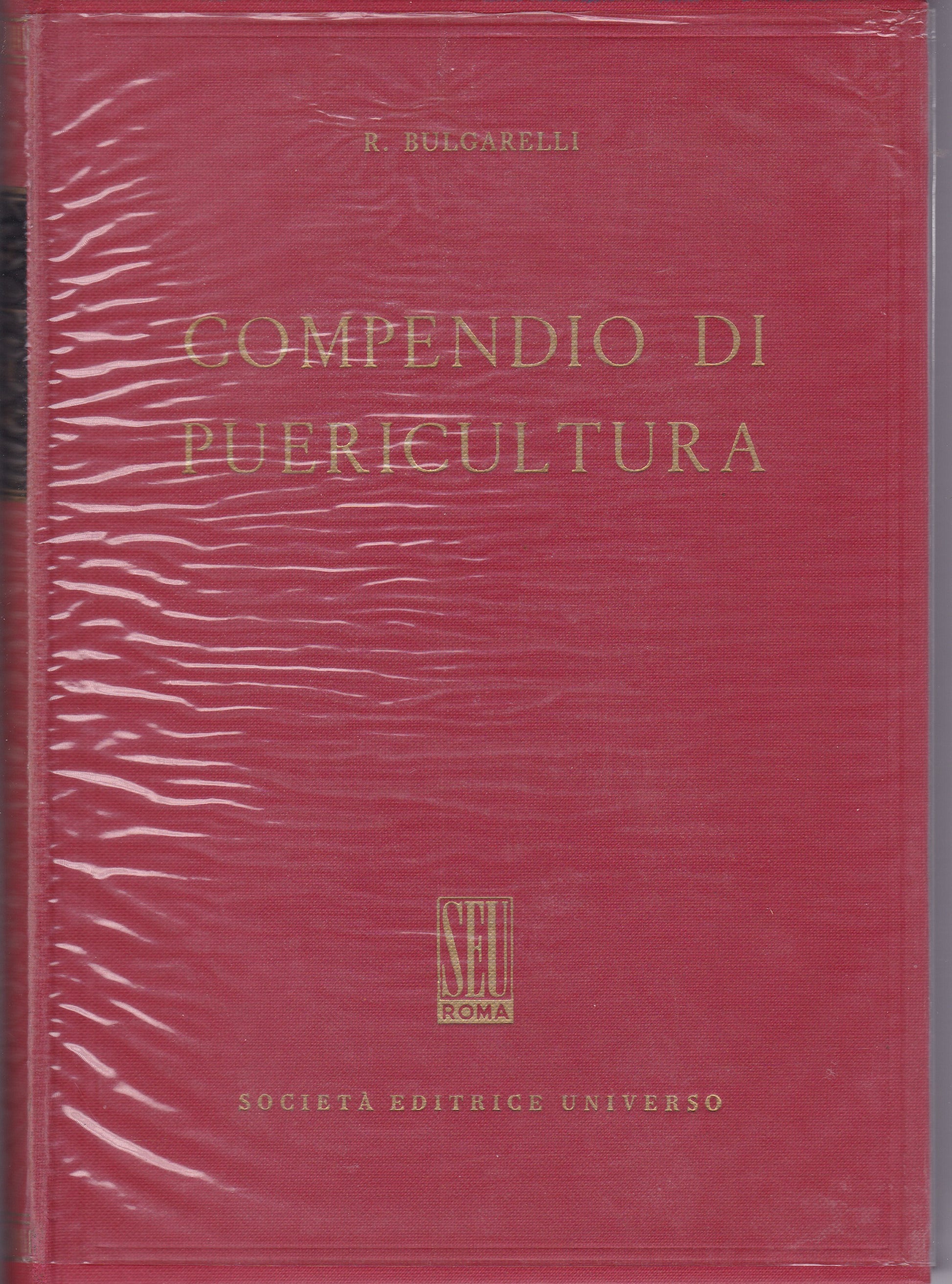 Compendio di puericultura - copertina