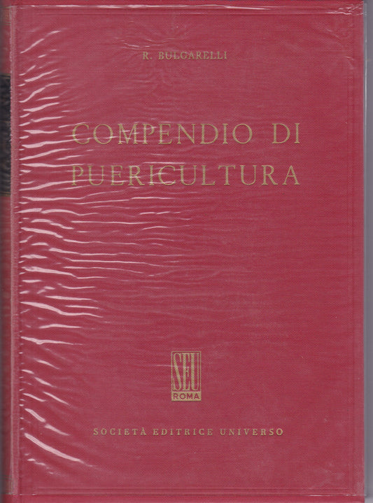Compendio di puericultura - copertina