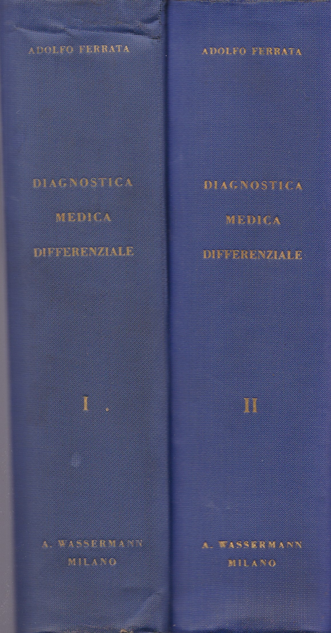 Diagnostica medica differenziale. I. II. - copertina