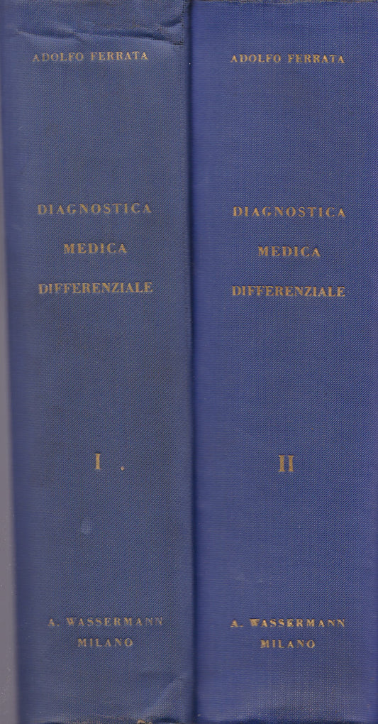 Diagnostica medica differenziale. I. II. - copertina