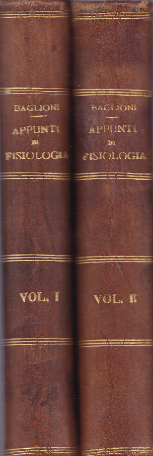 Appunti di fisiologia. I. II. - copertina