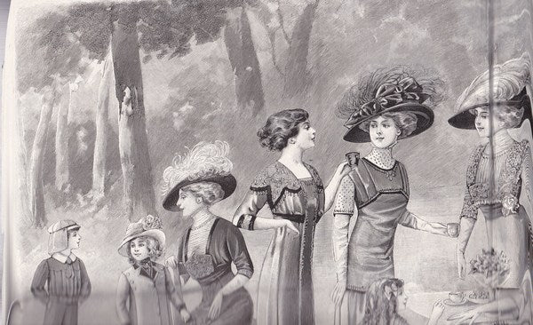 Abbigliamenti autunnali per signore e bambini - copertina