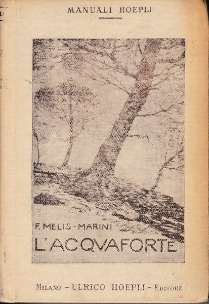 L'Acquaforte. Manuale pratico - copertina