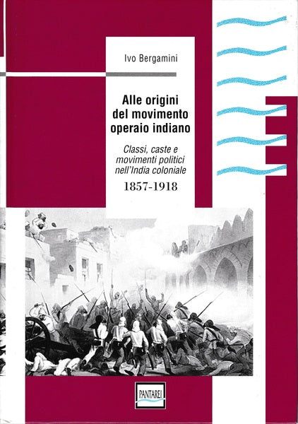 Alle origini del movimento operaio indiano - copertina