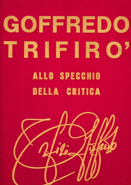 Allo specchio della critica. Volume rosso - copertina