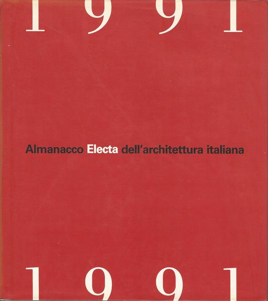 Almanacco Electa dell'architettura italiana - copertina