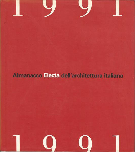 Almanacco Electa dell'architettura italiana - copertina