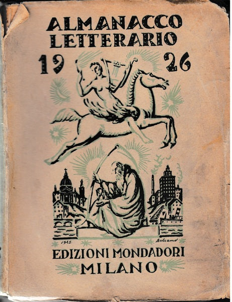 Almanacco letterario 1926 - copertina