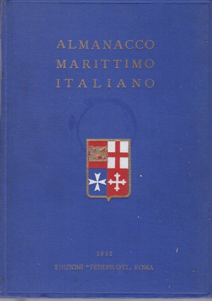 Almanacco Marittimo Italiano 1952 - copertina