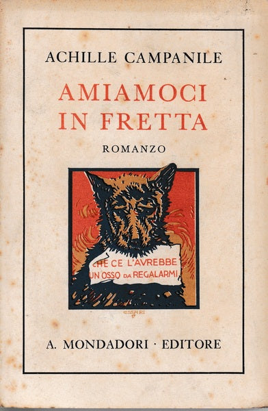 Amiamoci in fretta - copertina