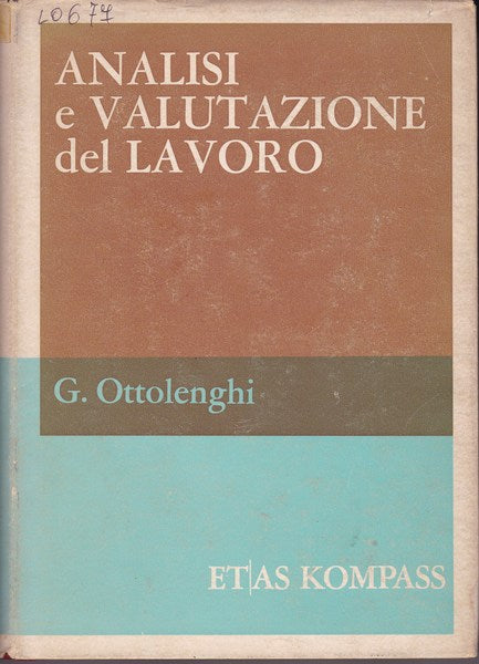 Analisi e valutazione del lavoro - copertina