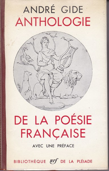Anthologie de la poésie francaise - copertina