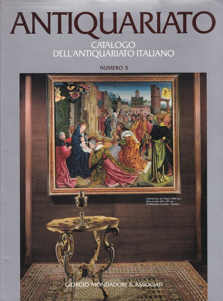 Antiquariato. Catalogo dell'antiquariato italiano. Numero 5. 1987. - copertina