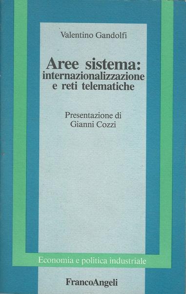 AREE SISTEMA: INTERNAZIONALIZZAZIONE E RETI TELEMATICHE - copertina