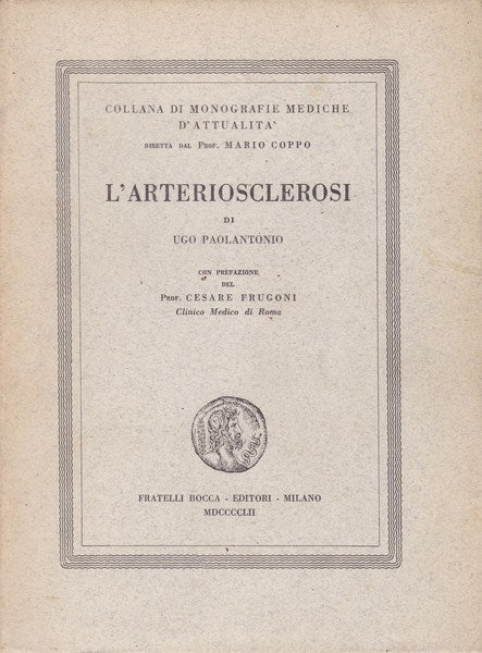 L'arteriosclerosi - copertina
