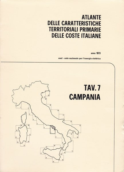 Atlante delle caratteristiche delle coste italiane. 7. Campania. - copertina