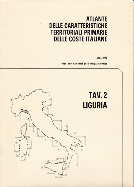 Atlante delle caratteristiche delle coste italiane. 2. Liguria. - copertina