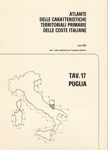 Atlante delle caratteristiche delle coste italiane. 17. Puglia. - copertina