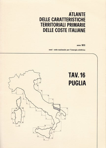Atlante delle caratteristiche delle coste italiane. 16. Puglia. - copertina