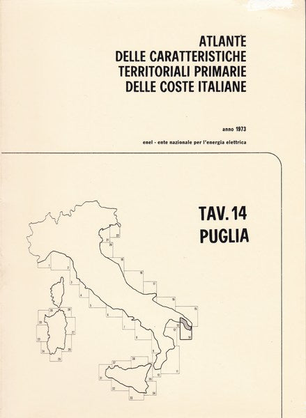 Atlante delle caratteristiche delle coste italiane. 14. Puglia. - copertina