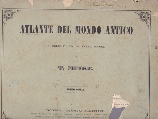 Atlante del Mondo Antico - copertina
