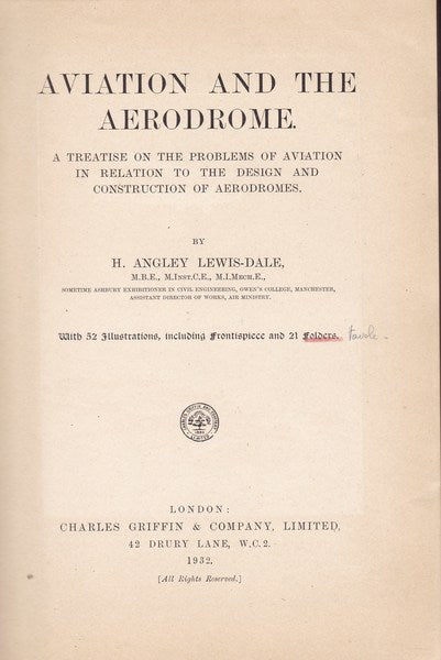 Aviation and the Aerodrome - copertina