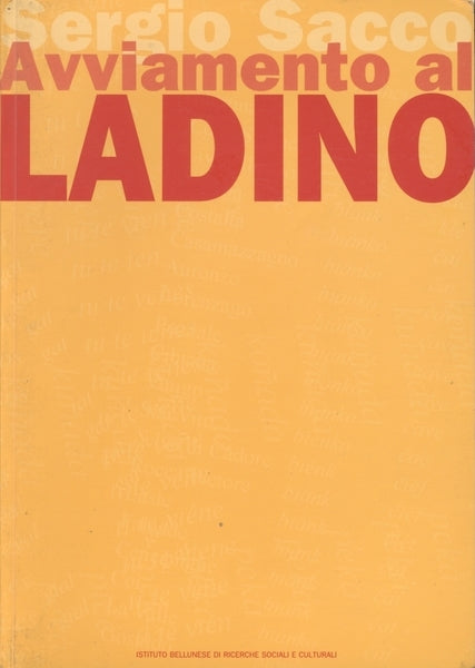 AVVIAMENTO AL LADINO - copertina