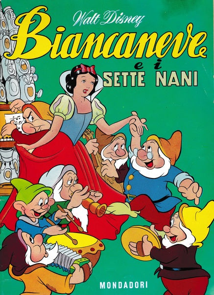 Biancaneve e i sette nani - copertina