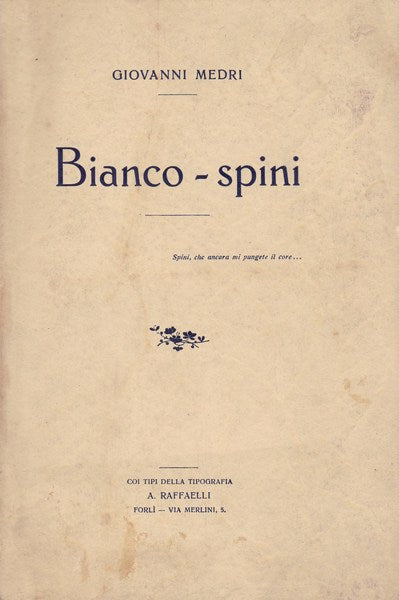 Bianco-spini - copertina
