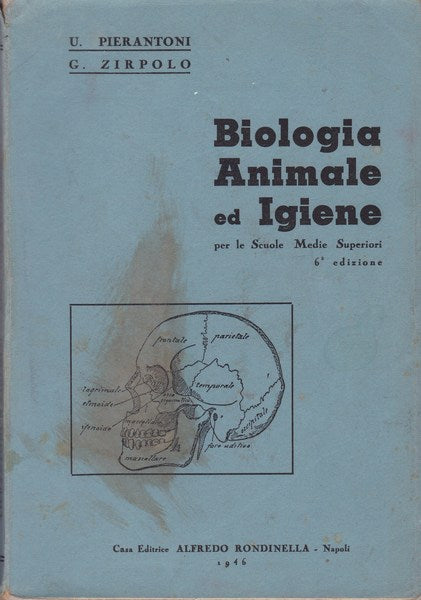 Biologia animale ed igiene - copertina