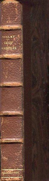 Brief candles - stories - copertina