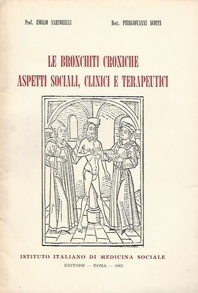LE BRONCHITI CRONICHE. ASPETTI SOCIALI, CLINICI E TERAPEUTICI - copertina