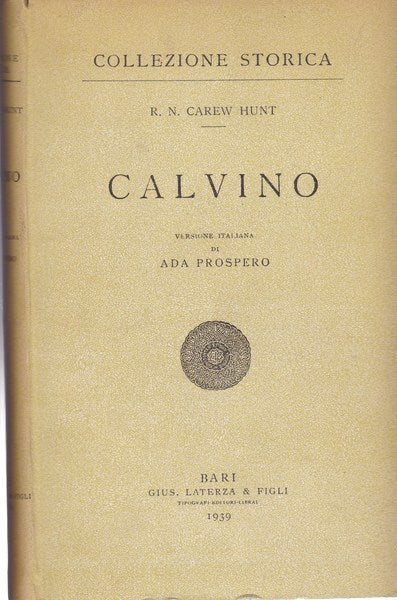 Calvino - copertina