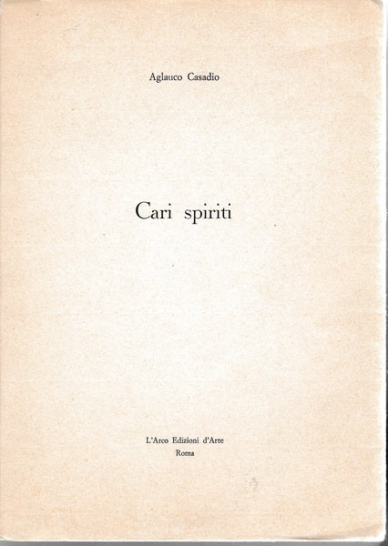 Cari spiriti - copertina