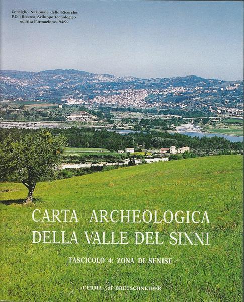 CARTA ARCHEOLOGICA DELLA VALLE DEL SINNI - Fascicolo 4 - copertina