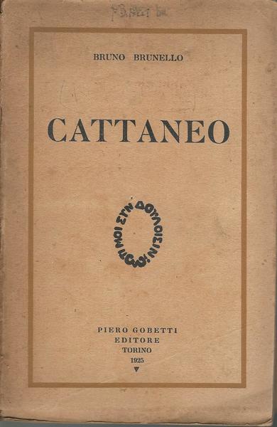 Cattaneo - copertina