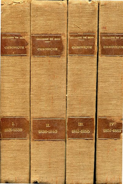 Chronique - 4 volumi - copertina