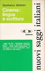 Cinema : lingua e scrittura - copertina