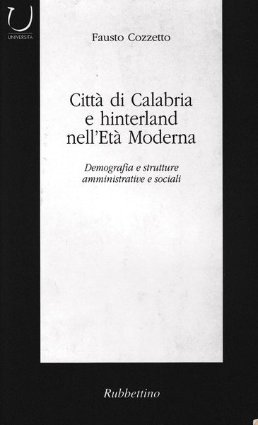 Città di Calabria e hinterland nell'età Moderna - copertina