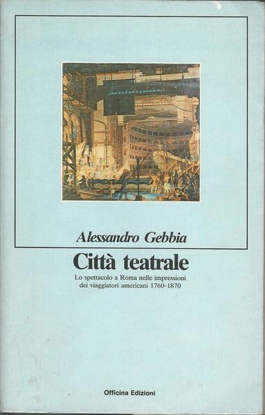CITTÀ TEATRALE - copertina