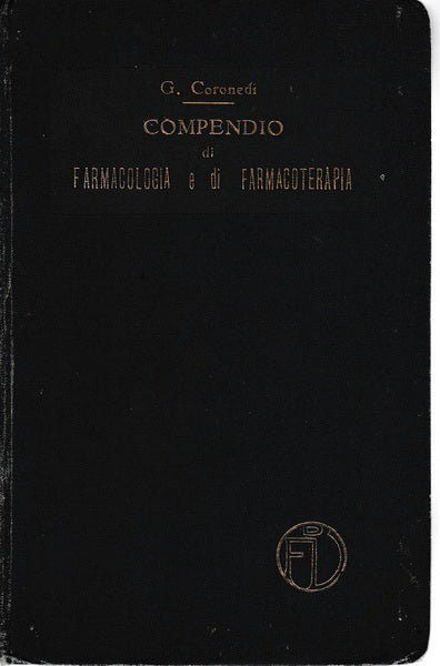 Compendio di Farmacologia e di Farmacoterapia - copertina