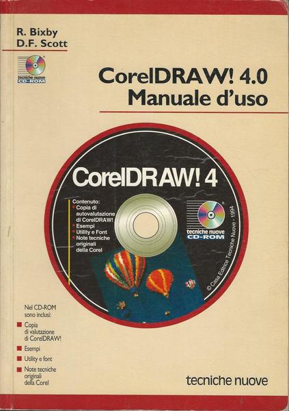 CORELDRAW! 4.0 MANUALE D'USO - copertina